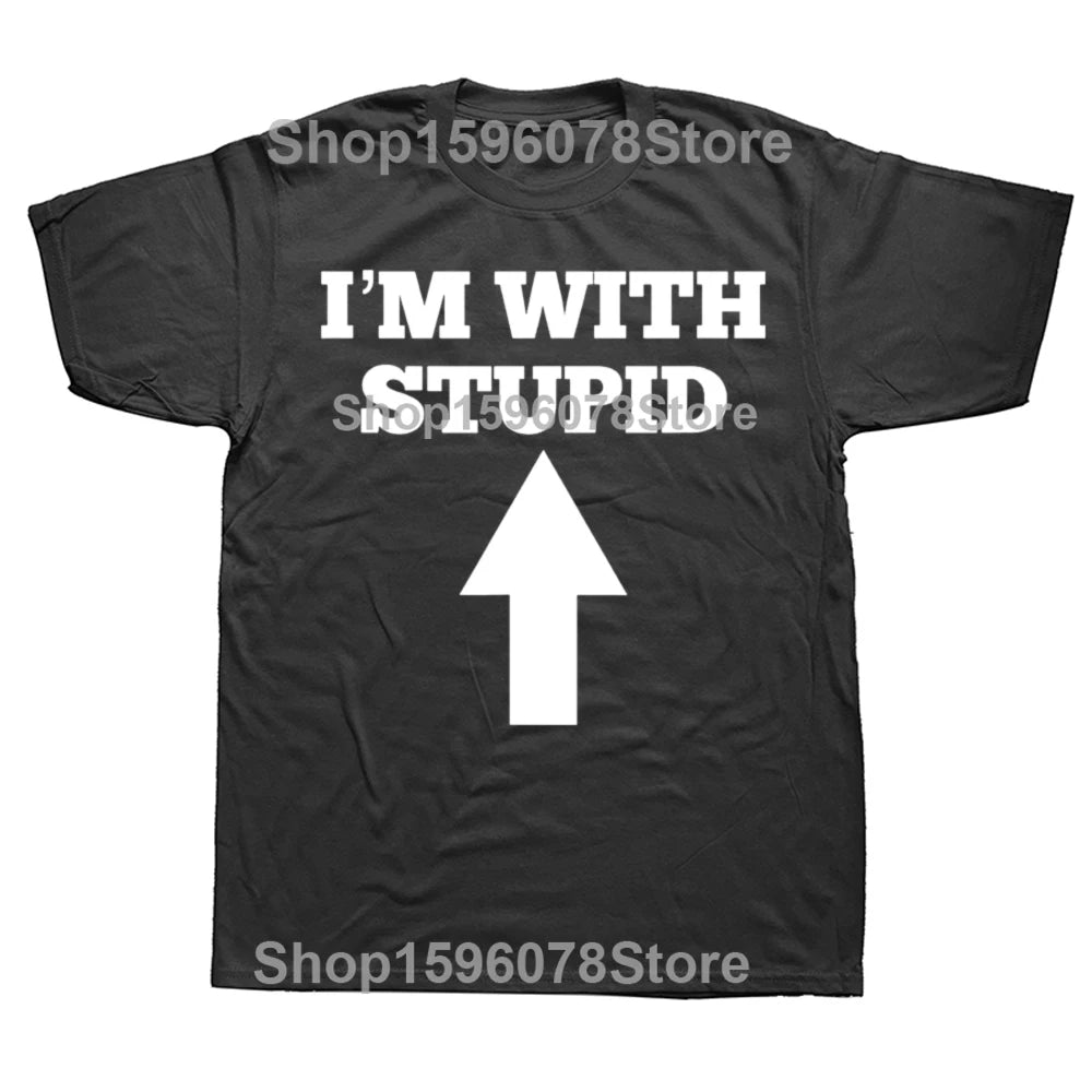 I'm With Stupid Tee